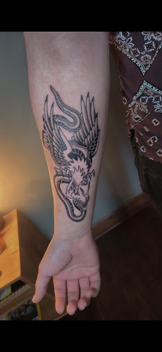 Explore ariana grande tattoo ideas, creative tattoo ideas in Venice, available at Old Chapel Tattoo Co.