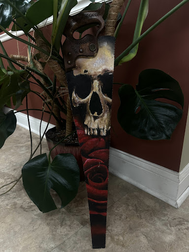 Explore lone wolf tattoo ideas, creative tattoo ideas in Nashville, available at RedBird Tattoo