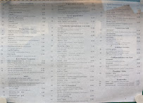Menu du Artemis à Dettenheim