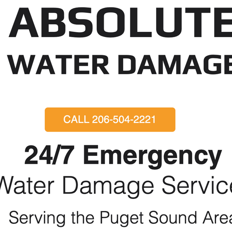 Absolute Water Damage and Flood Inc.