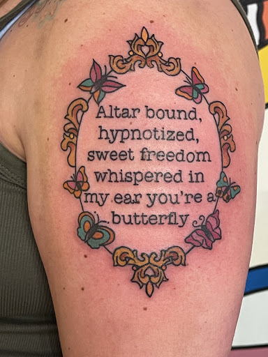 Explore anchor tattoo ideas for men, creative tattoo ideas in Bradley, available at Electric Lady Lounge