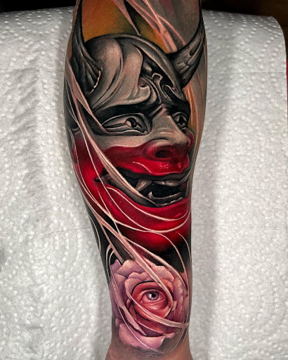 Explore depeche mode tattoo ideas, creative tattoo ideas in Corona, available at Crop Circles Tattoo Studio