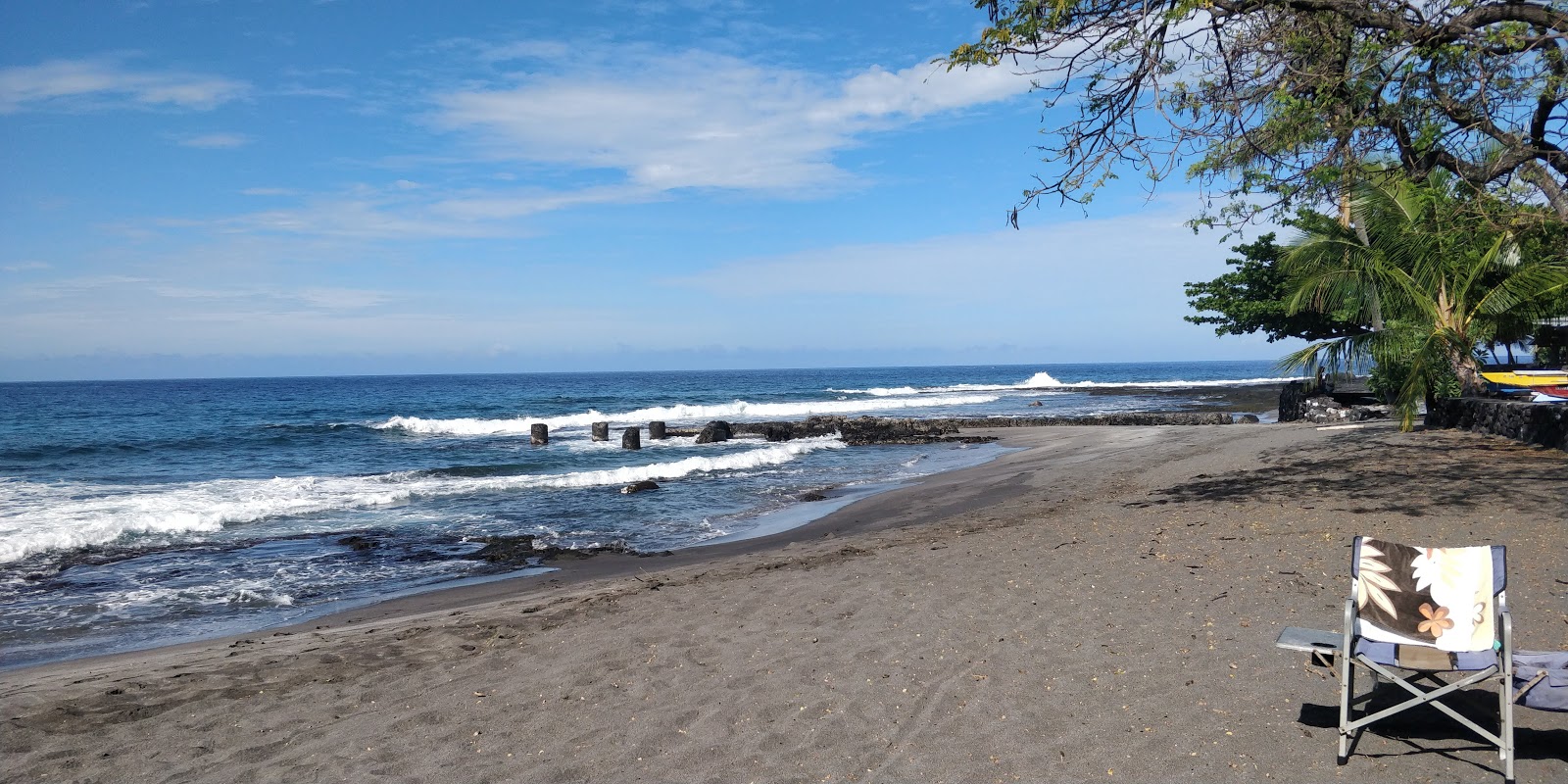 Ho'okena Beach的照片 具有非常干净级别的清洁度