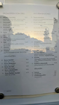 Menu du Restaurant El Greco Osnabrück à Osnabrück
