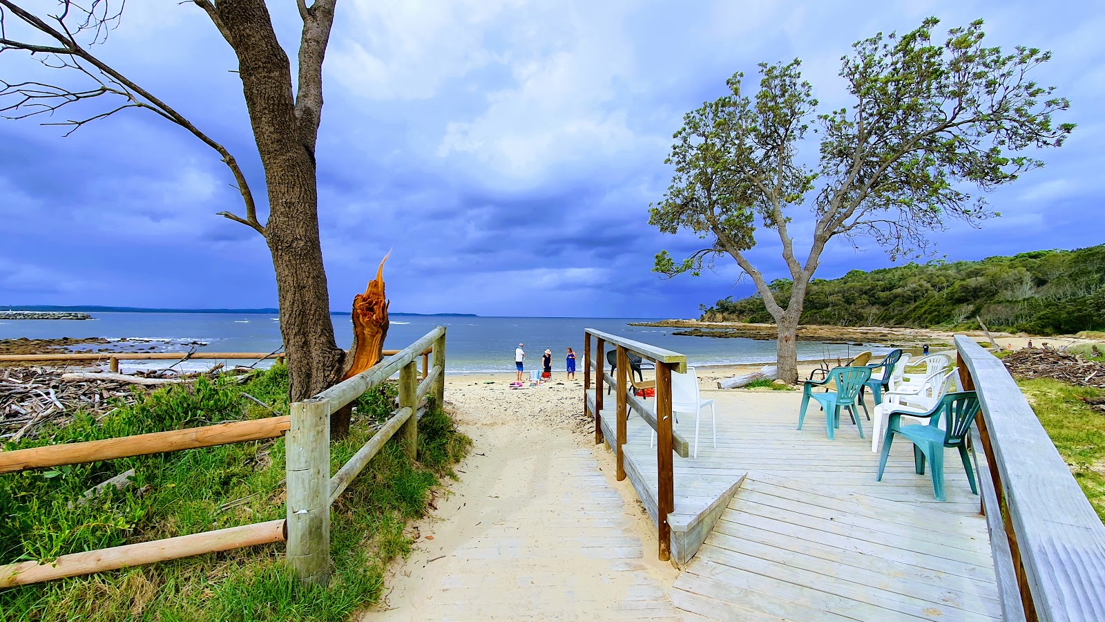 Foto av Shelly Beach med hög nivå av renlighet