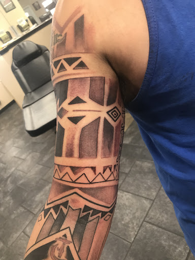 Explore harmonica tattoo ideas, creative tattoo ideas in San Marcos, available at Locally Famous Tattoo