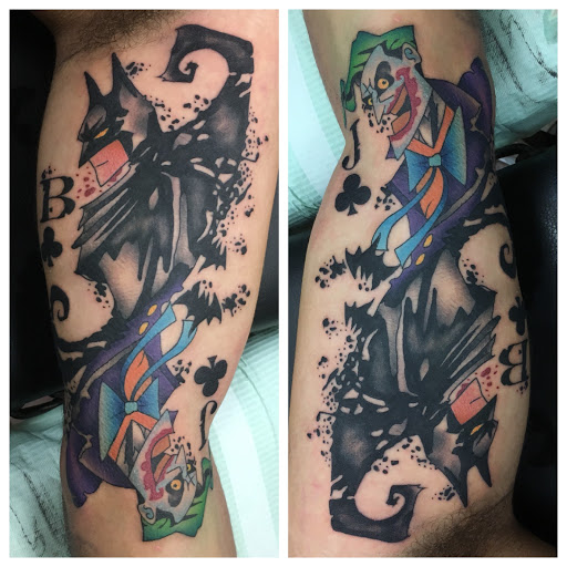 Explore butterfly tattoo cover up ideas, creative tattoo ideas in Erie, available at Wayward Tattoo Studio