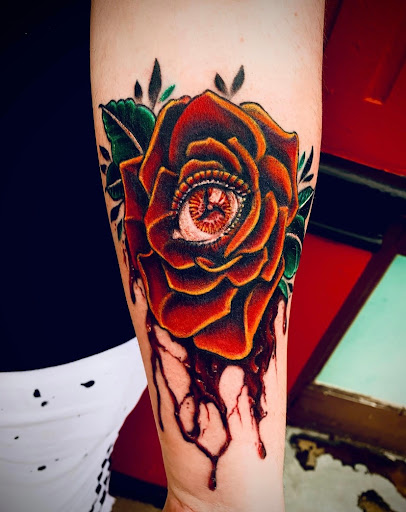 Explore baldur's gate tattoo ideas, creative tattoo ideas in Chattanooga, available at Painted Lady Tattoo Parlor