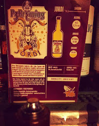 Bar à bières Birreria Saint George à Ancona (le menu)