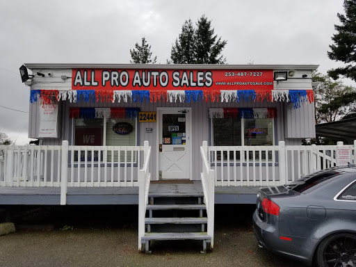 All Pro Auto Sales LLC, 22441 Pacific Hwy S, Des Moines, WA 98198, USA, 