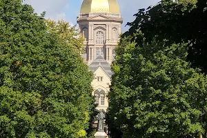 Notre Dame- Mary Atop the Golden Dome image