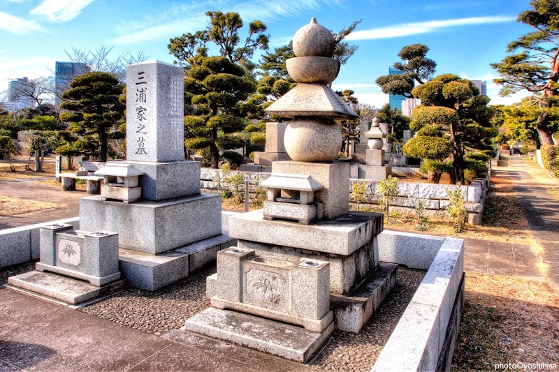 三浦梧楼の墓