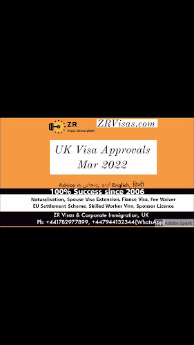 Reviews of ZR Visas, UK in Stoke-on-Trent - Attorney