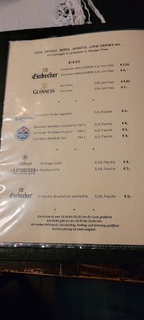 Bistro Mr.Barman's Bier- & Weinkeller à Gifhorn (la carte)