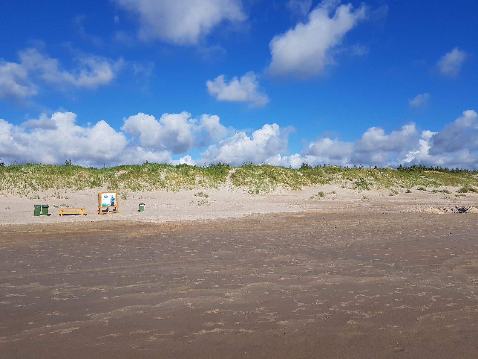 Foto di Sventosios naturist beach e l'insediamento