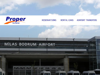 Proper Car Rental Milas Bodrum Airport