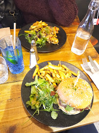 Hamburger du Restaurant de hamburgers Les Brocanteurs (Bistro et Burgers) à La Rochelle - n°20