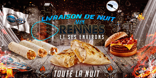 Chicken City Rennes - Livraison de Nuit à Chantepie (Ille-et-Vilaine 35)