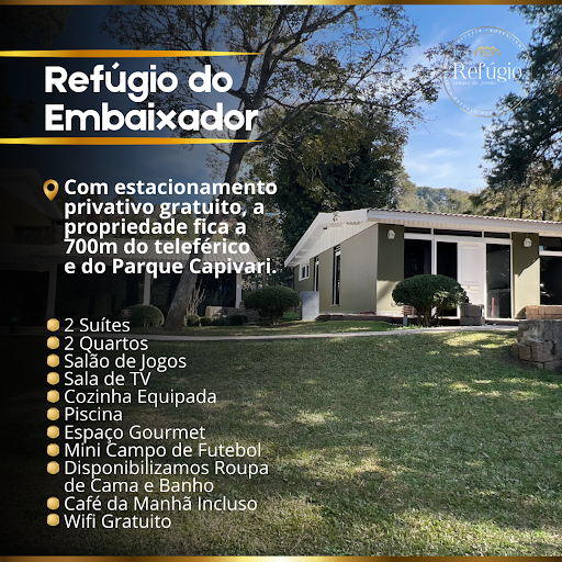 Logo da empresa - Refúgio Campos do Jordão