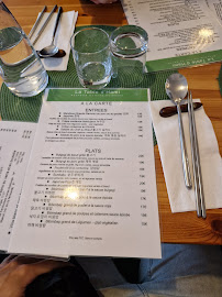 Restaurant La Table d'Hami à Paris carte