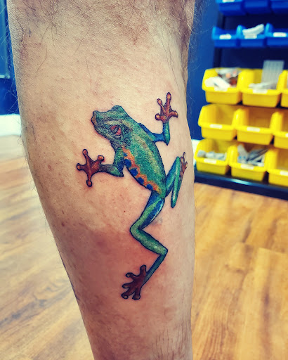 Explore tattoo ideas for upper back, creative tattoo ideas in Cocoa, available at Rorschach Tattoo Shop and Piercing Studio