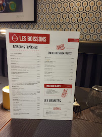 Menu du Brasserie O Palais à Tours