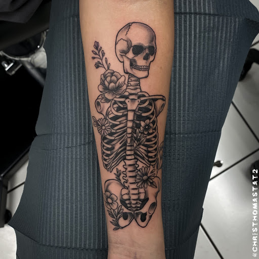 Explore women's forearm tattoos ideas, creative tattoo ideas in Sherwood, available at Golden Lotus Tattoo Studio