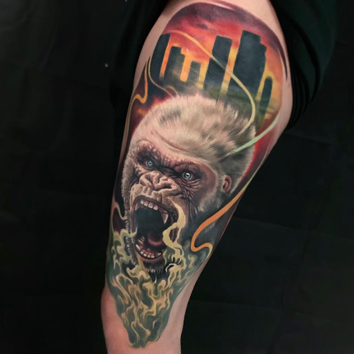 Explore butt tattoo ideas, creative tattoo ideas in Miami Beach, available at Salvation Tattoo Lounge