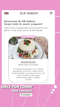 Menu du Elk Bakery - The Garden à Verona