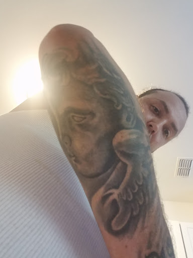 Explore horror tattoos ideas, creative tattoo ideas in Pompano Beach, available at In the Flesh Tattoo Co.