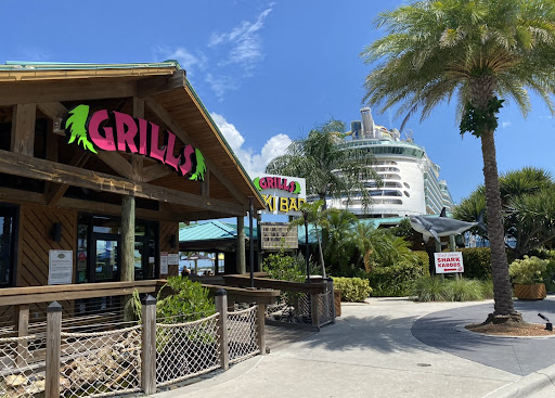 Seafood Restaurant «Grills Seafood Deck & Tiki Bar», reviews and photos, 505 Glen Cheek Dr, Cape Canaveral, FL 32920, USA