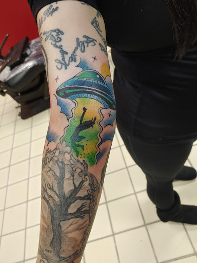 Explore tattoo ideas 2024, creative tattoo ideas in Hereford, available at Slow Pain Tattoo Body Art Studio