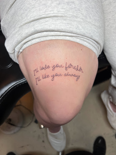 Explore gojo satoru tattoo ideas, creative tattoo ideas in Meadville, available at Lucky Lucys Tattoo and Art Studio