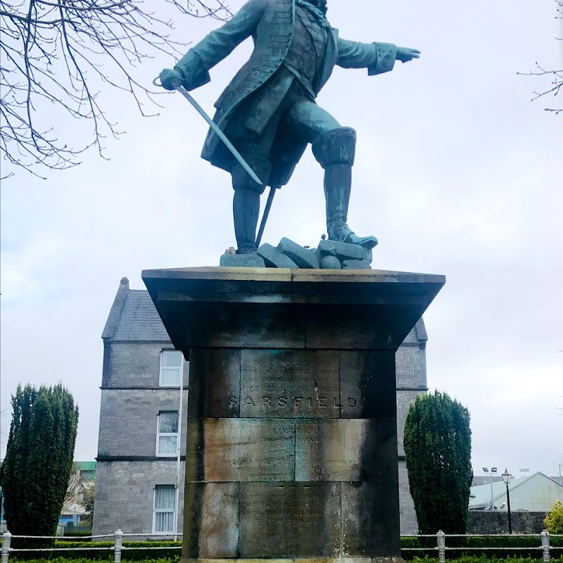 Partick Sarsfield Memorial ,Cathedral Place Limerick.