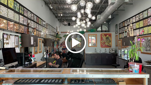 Explore trapezius tattoo ideas, creative tattoo ideas in Miami, available at Tattoos by Lou Miami - North Miami