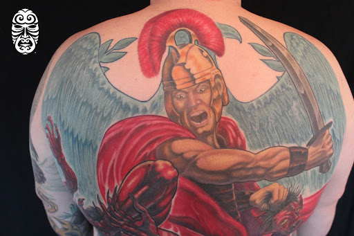 Explore spider-man tattoo ideas, creative tattoo ideas in Washington, available at Fattys Tattoos & Piercings Dupont Circle