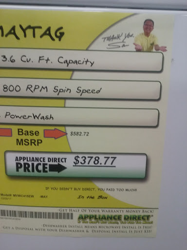 Appliance Store «Appliance Direct», reviews and photos, 7480 US-1, Titusville, FL 32780, USA