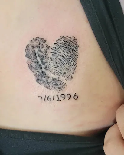 Explore linework flash tattoo ideas, creative tattoo ideas in Magnolia, available at Lucky Sparrow Tattoo Shop and Piercing