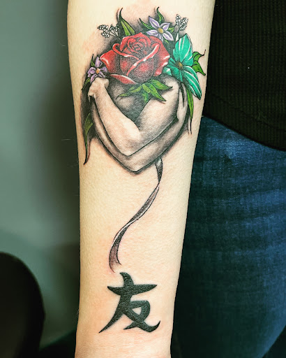 Explore emo anime tattoo ideas, creative tattoo ideas in Middletown, available at Orange County Tattoo & Body Piercing Studio