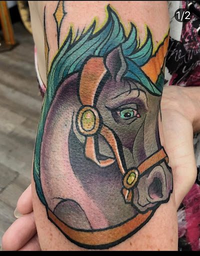 Explore hand tattoo idea, creative tattoo ideas in Southaven, available at Illusion Ink