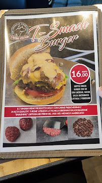 Restaurant de grillades à l'américaine T-Bone Station à Parma (le menu)