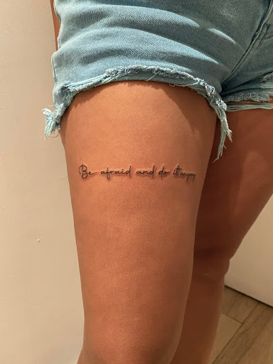 Explore guns and roses tattoo ideas, creative tattoo ideas in Atlanta, available at Iron Palm Tattoos & Body Piercing Atlanta