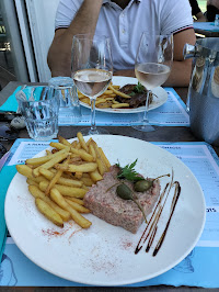Steak tartare du FREGATE BEACH bar restaurant plage privée à Le Bourget-du-Lac - n°1
