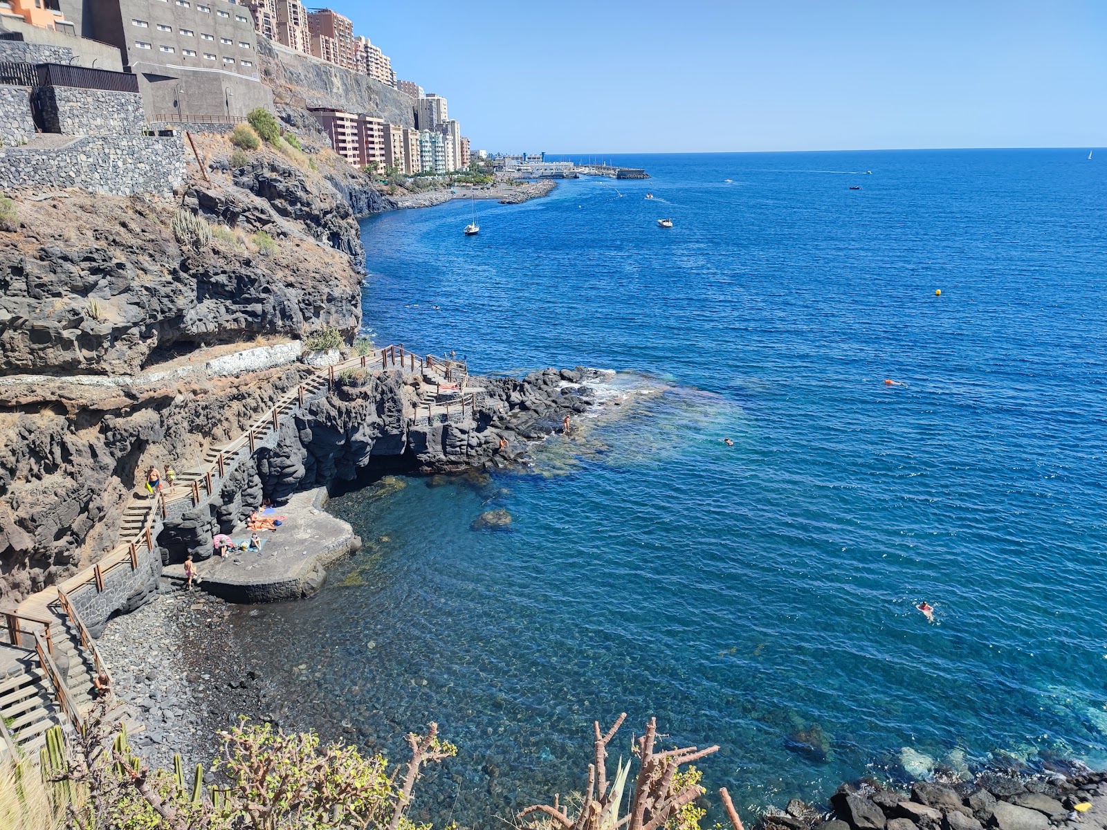 Playa Tabaiba的照片 带有灰卵石表面