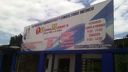 Dipromedic´S Abasolo Sur 51, San José, 30640 Huixtla, Chis. Mexico