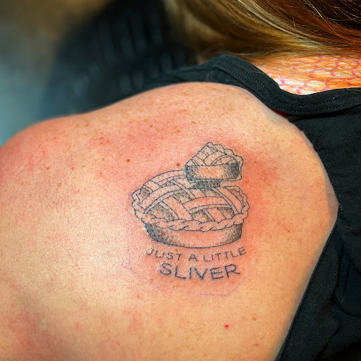 Explore back of neck tattoo cover up ideas, creative tattoo ideas in Clarksville, available at Leap Then Look Tattoo