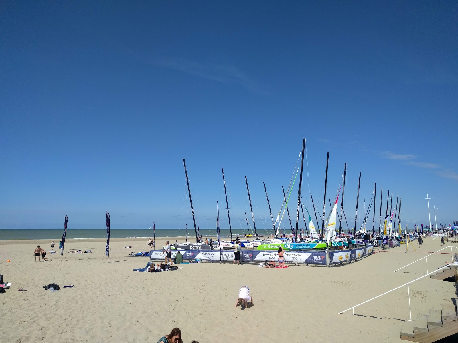 Plage de Malo-les-Bains'in fotoğrafı - rahatlamayı sevenler arasında popüler bir yer
