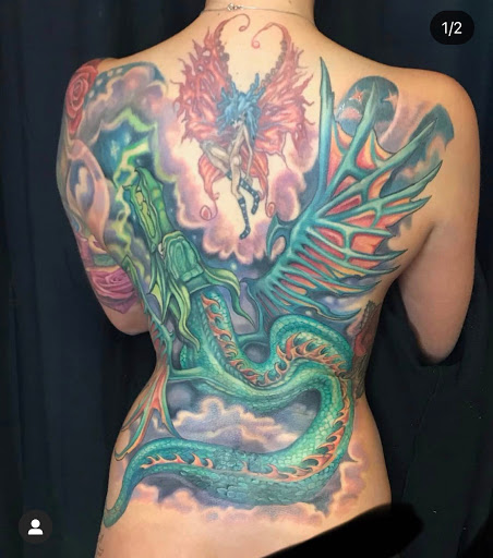 Explore flowers for tattoo ideas, creative tattoo ideas in Stuart, available at Tiger Shark Tattoo Studio