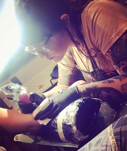 Explore psychedelic mushroom tattoo ideas, creative tattoo ideas in Myrtle Beach, available at Elite Ink Tattoos of Myrtle Beach