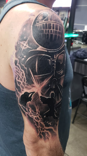 Find minotaur tattoo ideas for your next unique tattoo in Las Vegas at Revolt Tattoos